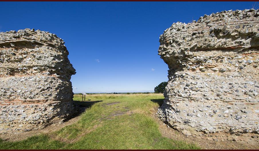Burgh Castle Roman Ruins