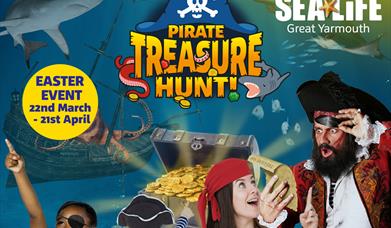 SEA LIFE Great Yarmouth - Pirate Treasure Hunt