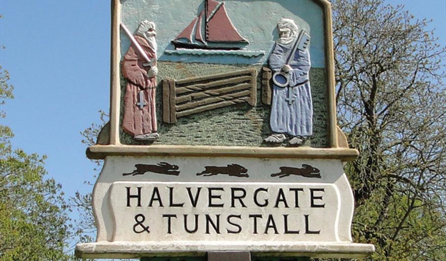 Halvergate village sign